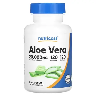 Nutricost Aloe Vera 20,000 mg Capsules